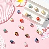 20Pcs Handmade Porcelain Beads PORC-YW0001-39A-5