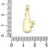 Brass Pendants KK-C156-18G-3