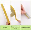 2 Rolls 2 Colors 50M Glitter Adhesive Plastic Tapes DIY-GF0011-22-5