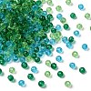 3 Colors Transparent Glass Beads EGLA-TZ0001-01-1