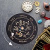 CREATCABIN DIY Plant Pattern Pendulum Board Dowsing Divination Making Kit DIY-CN0002-37-5