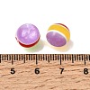 Transparent Resin Stripe Beads RE-CBA0A57-02-3