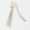 Tibetan Style Tassel Bookmarks/Hairpins AJEW-JK00051-2