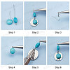 SUNNYCLUE DIY Dangle Earring Making Kits DIY-SC0015-96-4