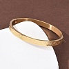 304 Stainless Steel Hinged Bangles for Women BJEW-B161-08G-3
