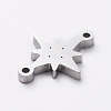Non-Tarnish 304 Stainless Steel Links connectors for Jewelry Making LS-STAS-G215-30P-2