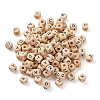 ddPrinted Natural Wood Beads WOOD-KS0001-12-3