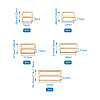 Alloy Buckles PALLOY-TA0002-11LG-8