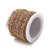 Brass Enamel Figaro Chains CHC-L053-09G-08-2