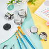 340 Stainless Steel Oil Painting Cup LS-CON-WH0001-17-3