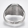 Alloy Cuff Finger Rings RJEW-T006-55-4