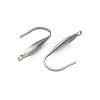 304 Stainless Steel Ear Wire Accessory X-STAS-Q336-12B-P-2