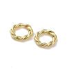 Brass Linking Rings KK-U042-01G-02-2