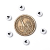 Flat Round Acrylic Beads LS-MACR-PB37C9070-3-7