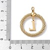 304 Stainless Steel Pendants STAS-D154-01L-G-3