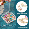  36Pcs 6 Colors Alloy Crystal Rhinestone Connector Charms FIND-TA0003-15-4
