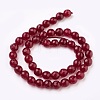 Natural Malaysia Jade Beads Strands G-K288-10mm-05-2