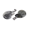 Natural Labradorite Pendants G-Q601-45B-2