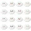 32Pcs 8 Styles Funny Opaque Resin Cabochons RESI-YW0005-94-2