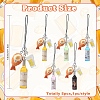 5Pcs Resin Mobile Straps HJEW-YW00291-2
