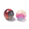 UV Reactive Resin Imitation Cat Eye Beads RESI-F073-05-2