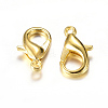 Zinc Alloy Lobster Claw Clasps X-E103-G-NF-2