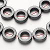 Non-magnetic Synthetic Hematite Beads Strands G-F300-04-09-1