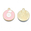 Alloy Enamel Pendants PALLOY-N170-021B-NR-2