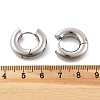 201 Stainless Steel Hoop Earrings EJEW-P304-13B-P-5