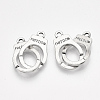 304 Stainless Steel Interlocking Clasps STAS-S079-80B-2