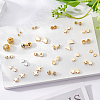 Long-Lasting Plated Brass European Beads KK-BC0005-41G-7