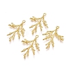 Electroplated Alloy Pendants PALLOY-I176-14G-1