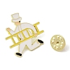 Gentleman Holding Ladder Enamel Pins JEWB-S034-02G-B-3