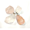Natural Rose Quartz Pendants G-G884-A07-2