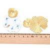 304 Stainless Steel Stud Earrings SA-CBA065A-03A-G-3