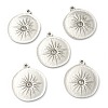 Non-Tarnish 304 Stainless Steel Pendants STAS-G244-20P-1