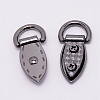 Zinc Alloy Buckle PALLOY-WH0079-09B-RS-1