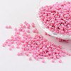 8/0 3mm Baking Paint Glass Seed Beads Loose Spacer Beads X-SEED-S002-K2-1