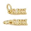 Brass Charms KK-S527-02G-B-1