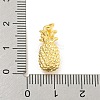 Rack Plating Pineapple Brass Pendants KK-K341-56G-2