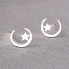 925 Sterling Silver Stud Earrings WG14597-14-1