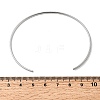 304 Stainless Steel Cuff Bangles BJEW-D388-01A-P-5