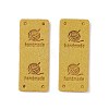 PU Leather Labels DIY-C057-01B-1