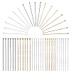 500Pcs 5 Colors Brass Ball Head Pins KK-SP0002-37-1