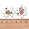 Opaque Printed Acrylic Pendants AC-CBAAE11-01-3