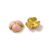 Alloy Enamel Beads Caps FIND-G074-02N-2