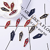 20Pcs 4 Colors Zinc Alloy Enamel Pendants ENAM-CJ0001-107-3