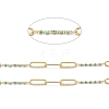 Golden Plated Handmade Enamel Beaded Chains CHC-H101-01G-K-2