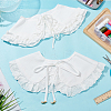 2Pcs 2 Styles Detachable Embroidered False Collars DIY-HY0001-95-4