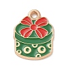 Christmas Alloy Enamel Pendants ENAM-K074-01G-05-1